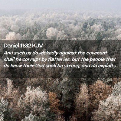 Daniel 11:32 KJV Free Bible Images