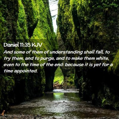 Daniel 11:35 KJV Free Bible Images