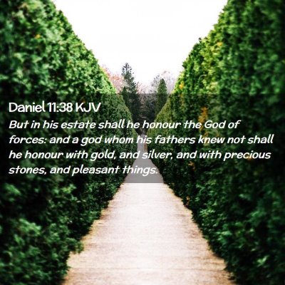 Daniel 11:38 KJV Free Bible Images