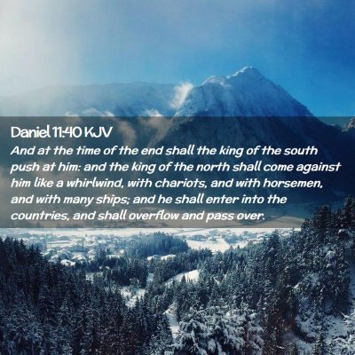 Daniel 11:40 KJV Free Bible Images