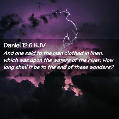 Daniel 12:6 KJV Free Bible Images