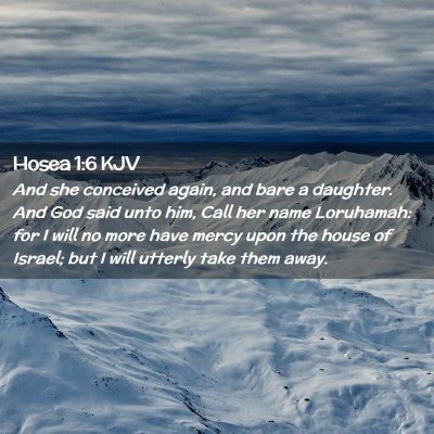 Hosea 1:6 KJV Free Bible Images