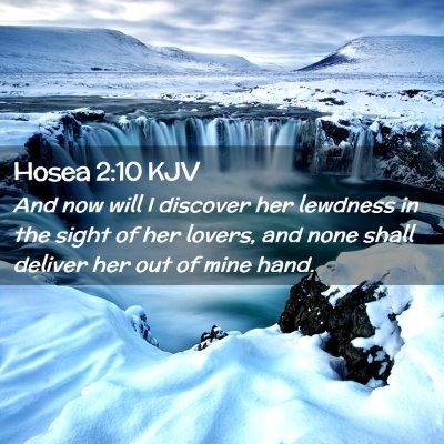 Hosea 2:10 KJV Free Bible Images