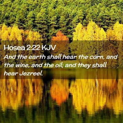 Hosea 2:22 KJV Free Bible Images