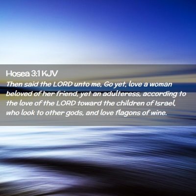 Hosea 3:1 KJV Free Bible Images