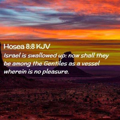 Hosea 8:8 KJV Free Bible Images