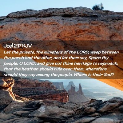 Joel 2:17 KJV Free Bible Images