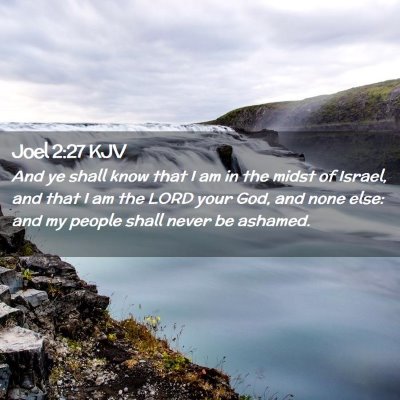 Joel 2:27 KJV Free Bible Images