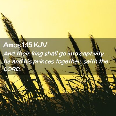 Amos 1:15 KJV Free Bible Images