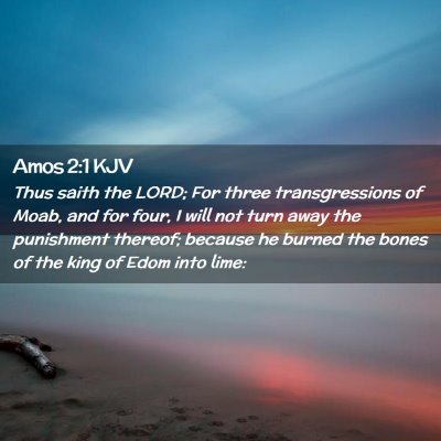 Amos 2:1 KJV Free Bible Images