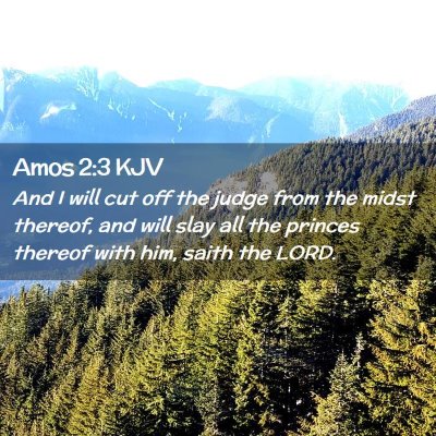 Amos 2:3 KJV Free Bible Images