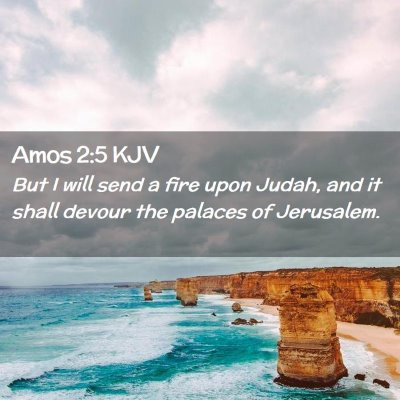 Amos 2:5 KJV Free Bible Images