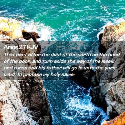 Amos 2:7 KJV Free Bible Images