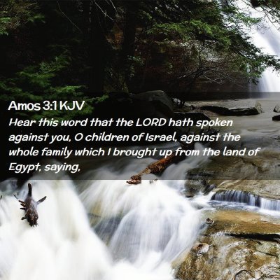 Amos 3:1 KJV Free Bible Images