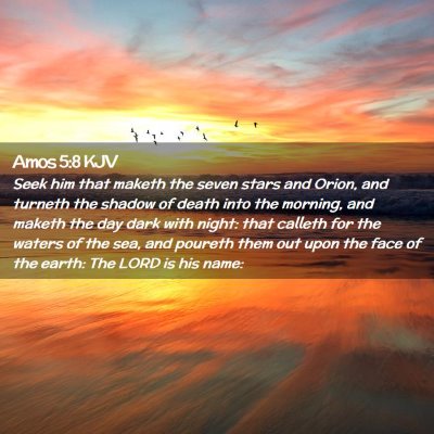 Amos 5:8 KJV Free Bible Images