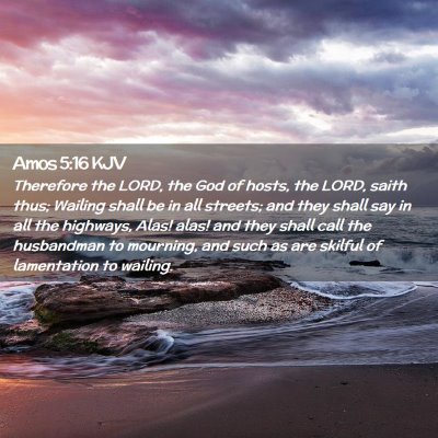 Amos 5:16 KJV Free Bible Images