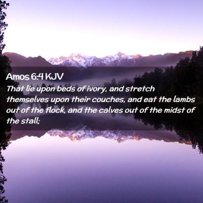 Amos 6:4 KJV Free Bible Images