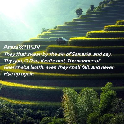 Amos 8:14 KJV Free Bible Images