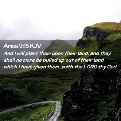 Amos 9:15 KJV Free Bible Images