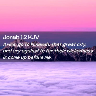 Jonah 1:2 KJV Free Bible Images