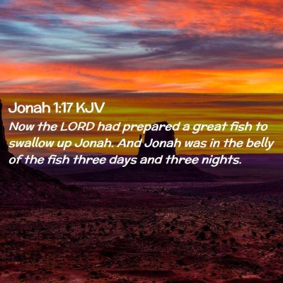 Jonah 1:17 KJV Free Bible Images