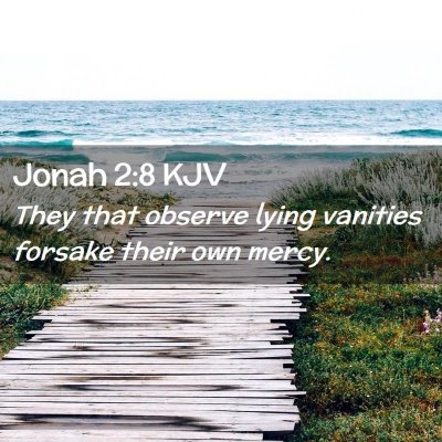 Jonah 2:8 KJV Free Bible Images