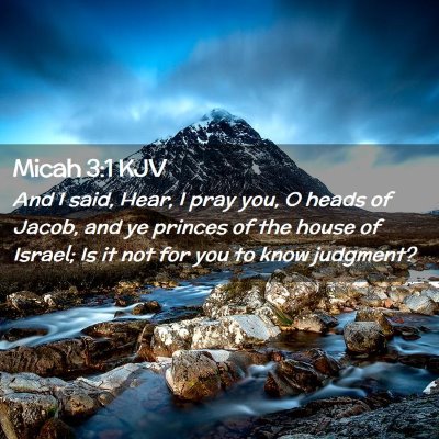 Micah 3:1 KJV Free Bible Images