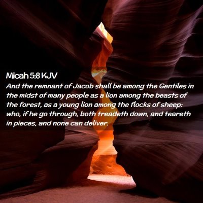 Micah 5:8 KJV Free Bible Images