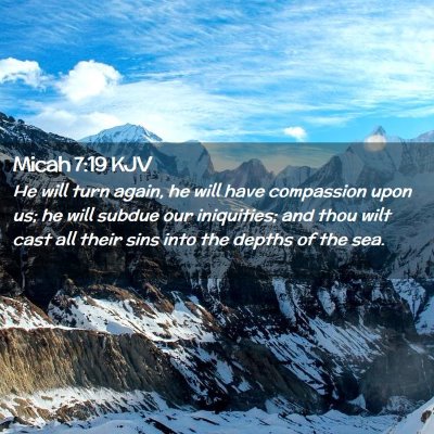 Micah 7:19 KJV Free Bible Images