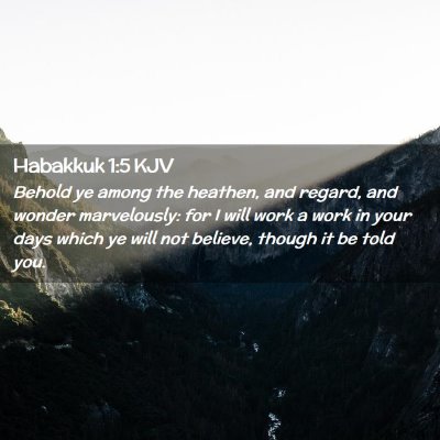 Habakkuk 1:5 KJV Free Bible Images