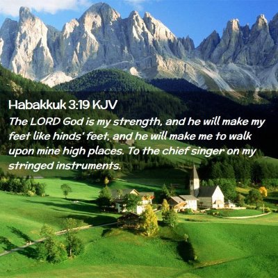 Habakkuk 3:19 KJV Free Bible Images