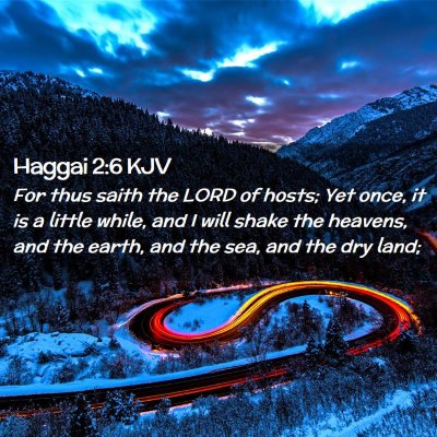 Haggai 2:6 KJV Free Bible Images