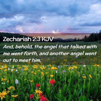 Zechariah 2:3 KJV Free Bible Images