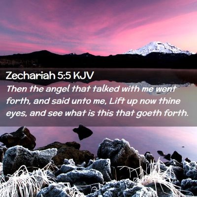 Zechariah 5:5 KJV Free Bible Images