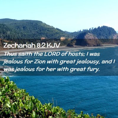 Zechariah 8:2 KJV Free Bible Images