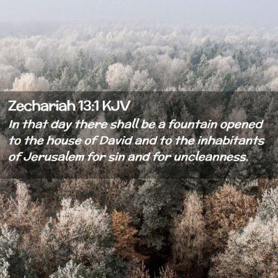 Zechariah 13:1 KJV Free Bible Images