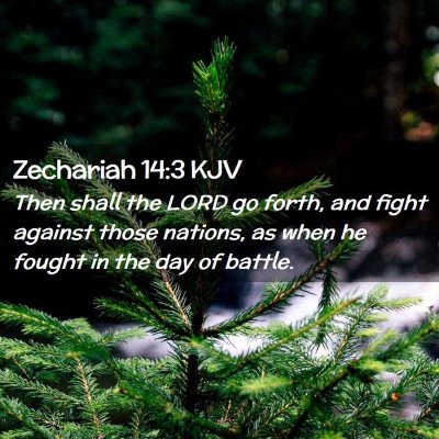 Zechariah 14:3 KJV Free Bible Images