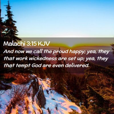 Malachi 3:15 KJV Free Bible Images