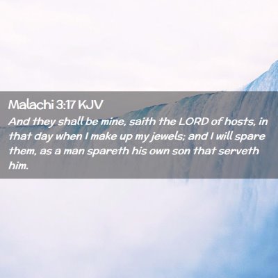 Malachi 3:17 KJV Free Bible Images