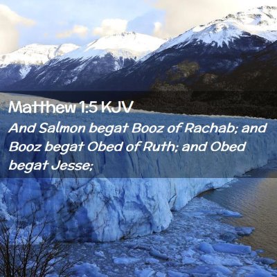 Matthew 1:5 KJV Free Bible Images