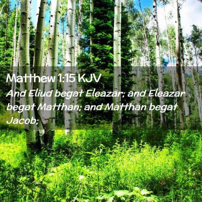 Matthew 1:15 KJV Free Bible Images