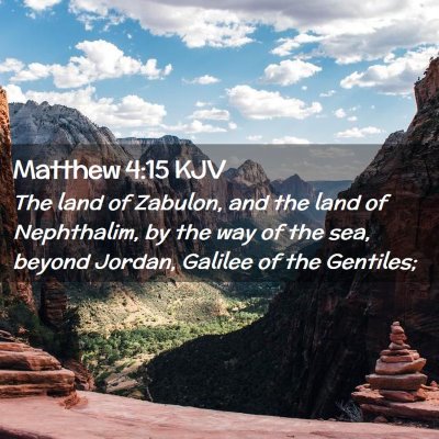 Matthew 4:15 KJV Free Bible Images