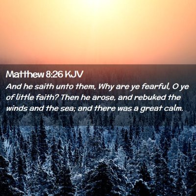 Matthew 8:26 KJV Free Bible Images