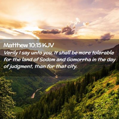 Matthew 10:15 KJV Free Bible Images