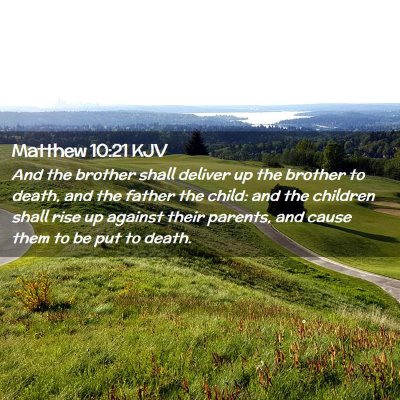 Matthew 10:21 KJV Free Bible Images