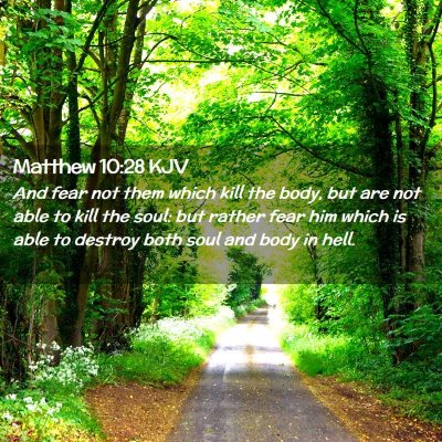 Matthew 10:28 KJV Free Bible Images