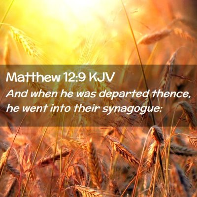 Matthew 12:9 KJV Free Bible Images