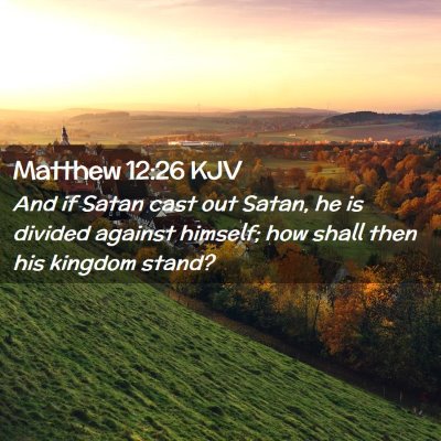 Matthew 12:26 KJV Free Bible Images