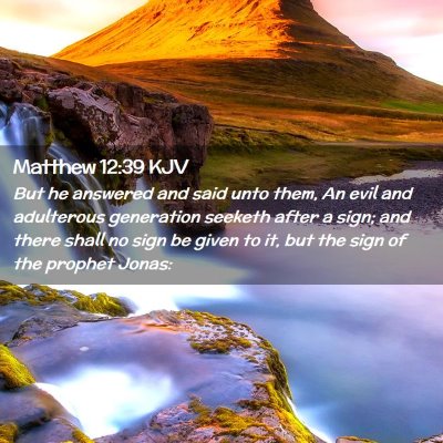 Matthew 12:39 KJV Free Bible Images