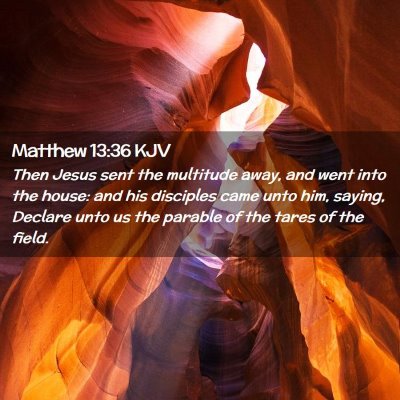 Matthew 13:36 KJV Free Bible Images